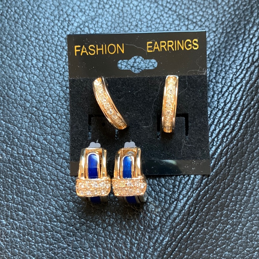 Vintage hoop earrings